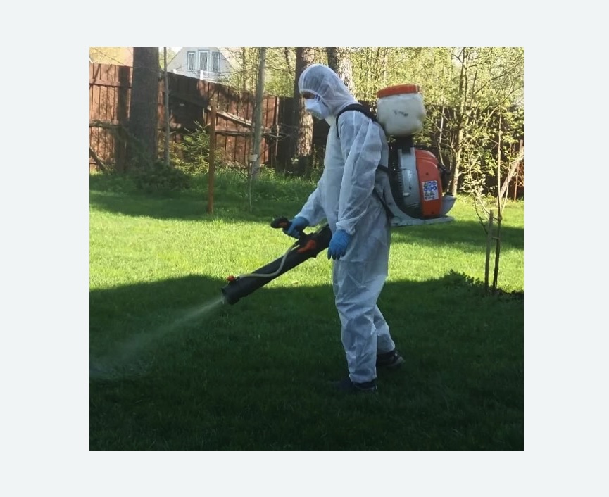 Обработка территории от клещей в Дмитровском Погосте