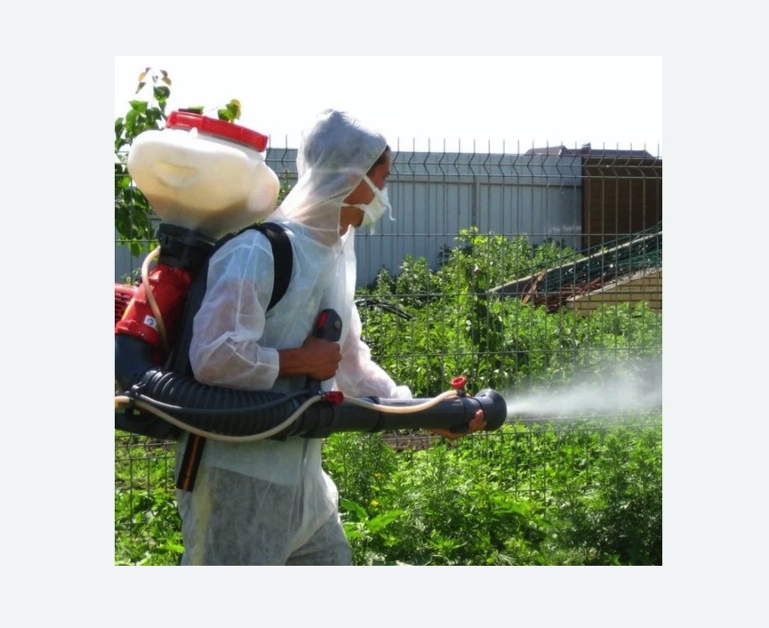 Акарицидная обработка территории в Дмитровском Погосте